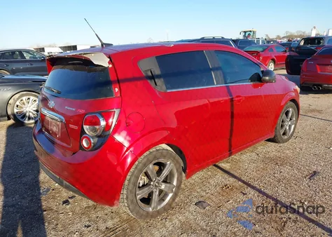 2014 Chevrolet Sonic Rs Auto from USA, damaged, VIN 1G1JG6SB2E4173769